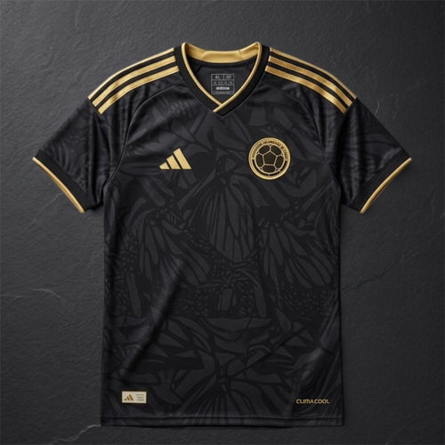 CAMISETA COLOMBIA ADIDAS BLACK GOLD EDIT